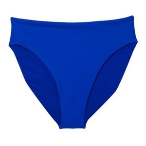 M Victoria's Secret Swim High Waist Full Coverage Bikini Bottom Blue